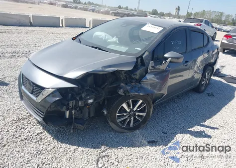 2020 Nissan Versa Sv Xtronic Cvt из США, поврежденный, VIN 3N1CN8EV2LL860185